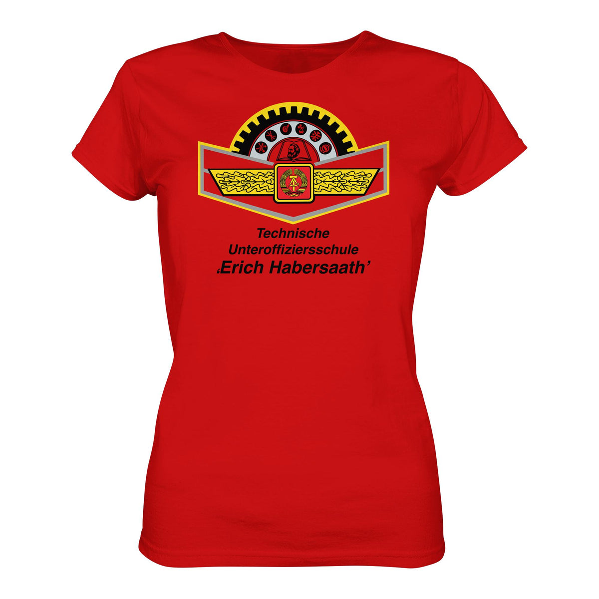 NVA - TECHNISCHE UNTEROFFIZIERSSCHULE ERICH HABERSAATH | DDR Ostalgie Shirt Mädels