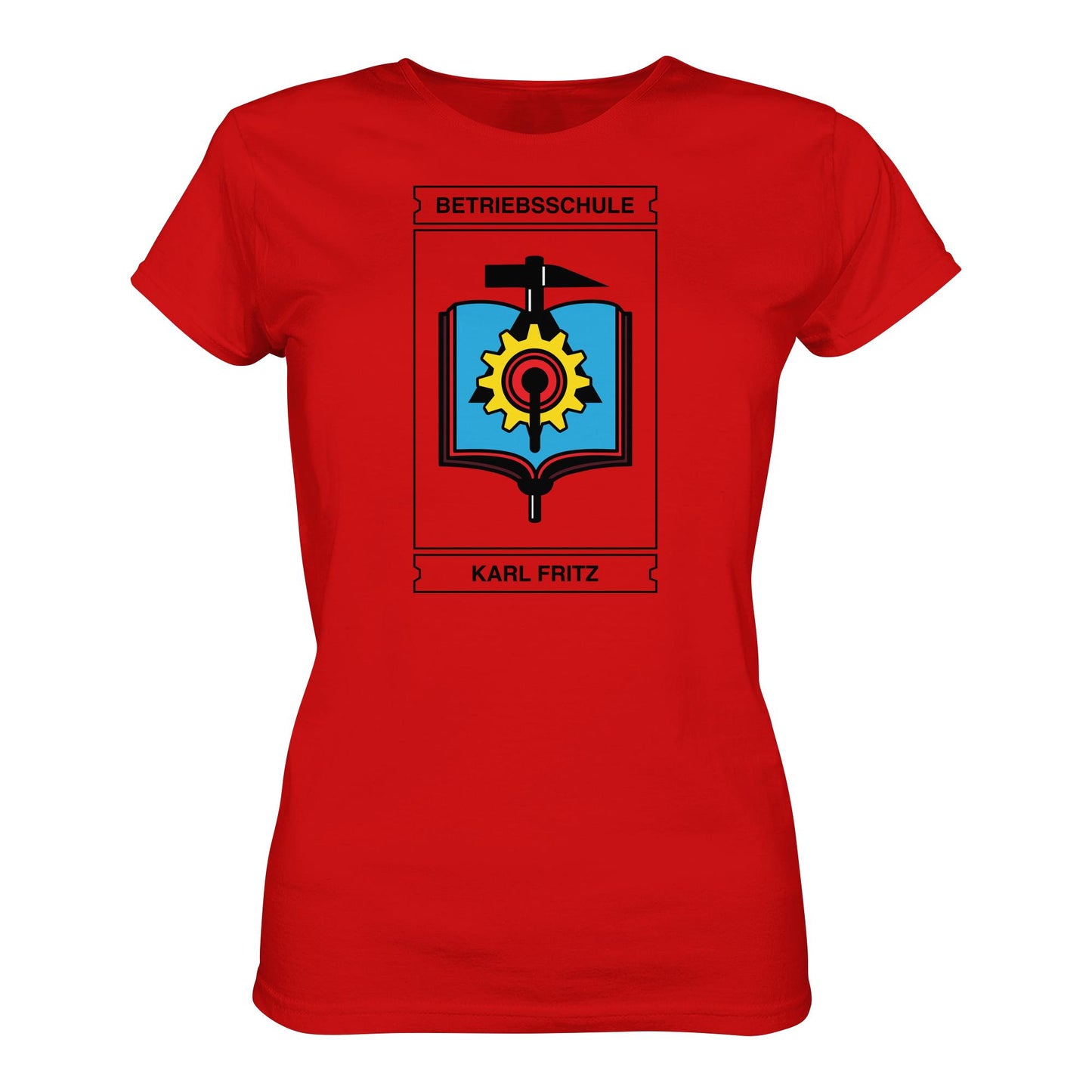 DDR Ostalgie Shirt Mädels • BETRIEBSSCHULE KARL FRITZ WISMAR
