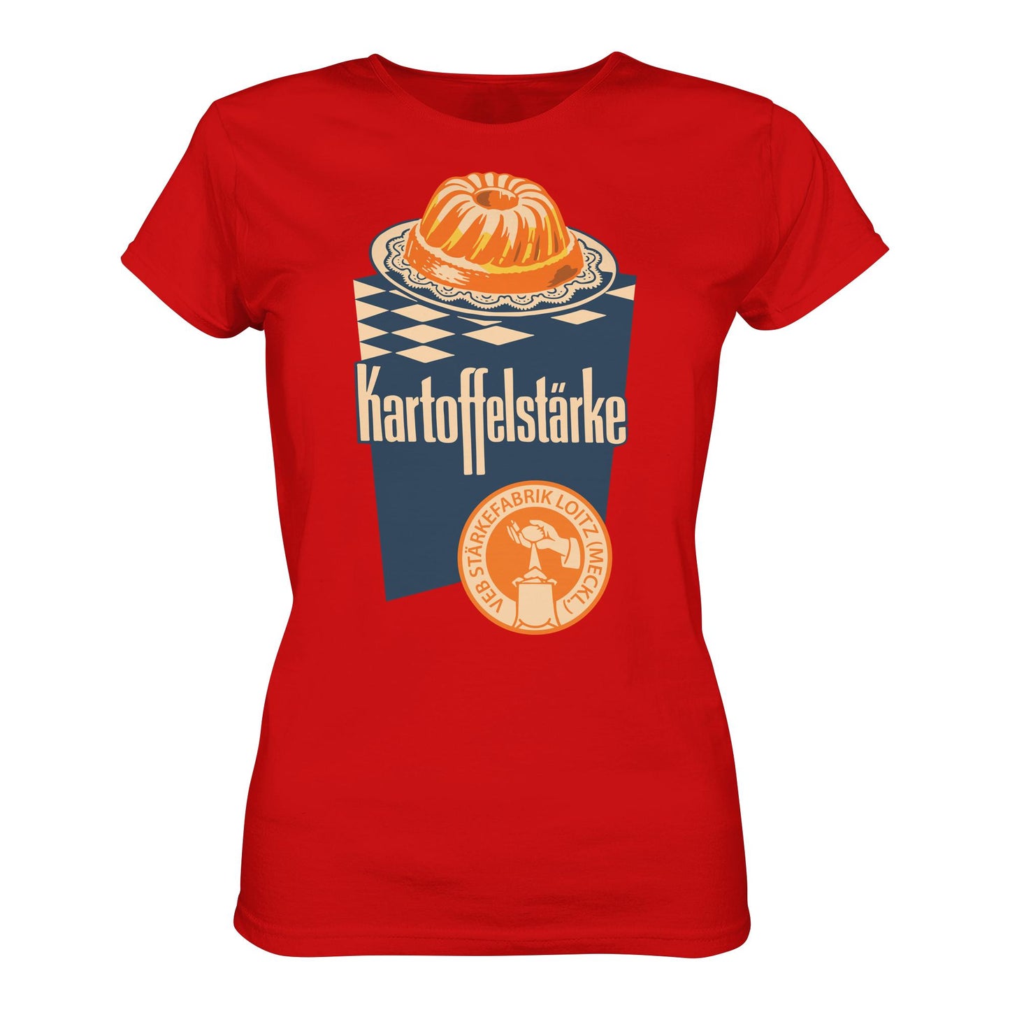 DDR Ostalgie Shirt Mädels • VEB KARTOFFELSTÄRKE - VEB STÄRKEFABRIK LOITZ