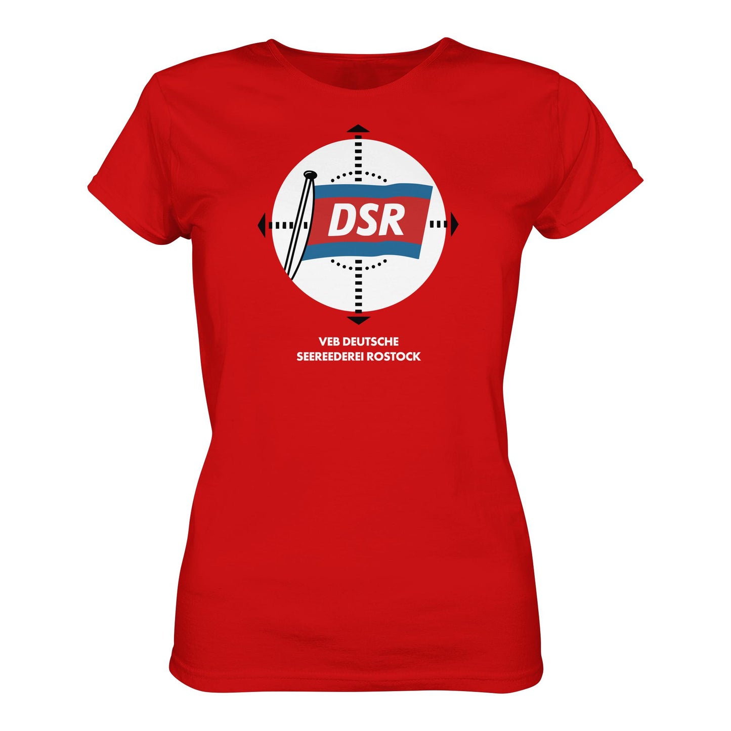 DDR Ostalgie Shirt Mädels • DSR - VEB DEUTSCHE SEEREEDEREI ROSTOCK