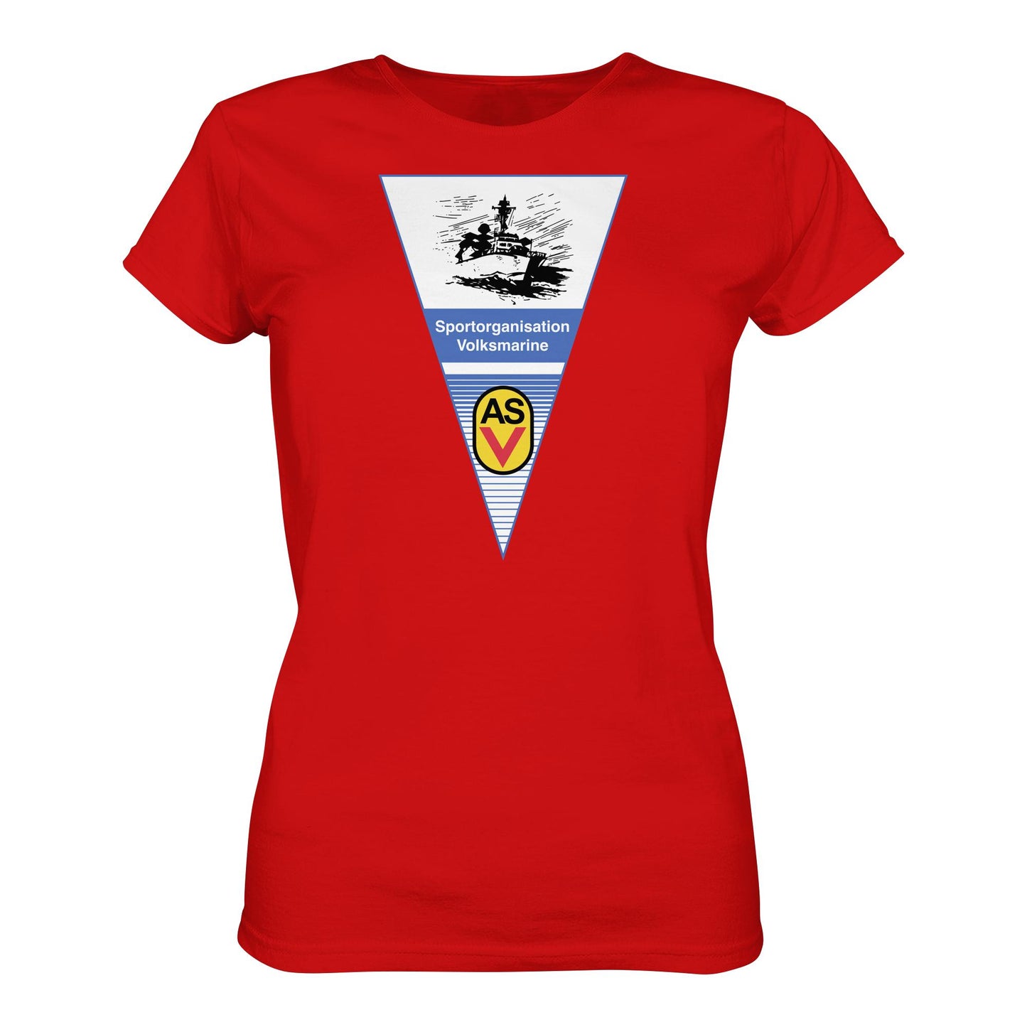 DDR Ostalgie Shirt Mädels • ASV SPORTORGANISATION VOLKSMARINE