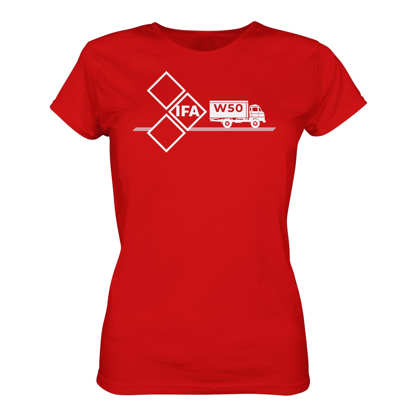 DDR Ostalgie Shirt Mädels • IFA W50 (ORIGINAL SCHILD)