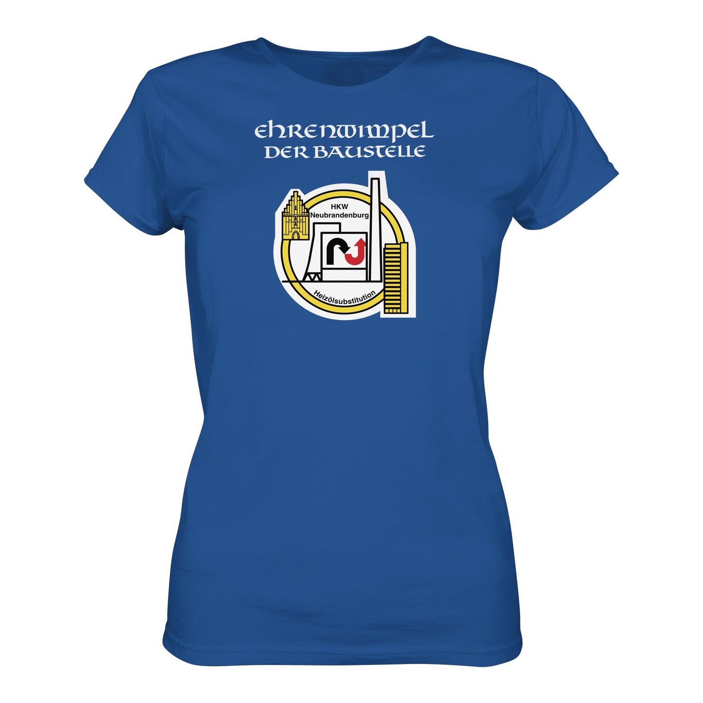 DDR Ostalgie Shirt Mädels • EHRENWIMPEL HKW NEUBRANDENBURG