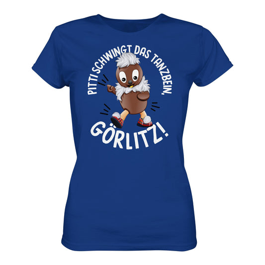 PITTI STADT-NICKI (SHIRT MÄDELS) • PITTI SCHWINGT DAS TANZBEIN, GÖRLITZ!