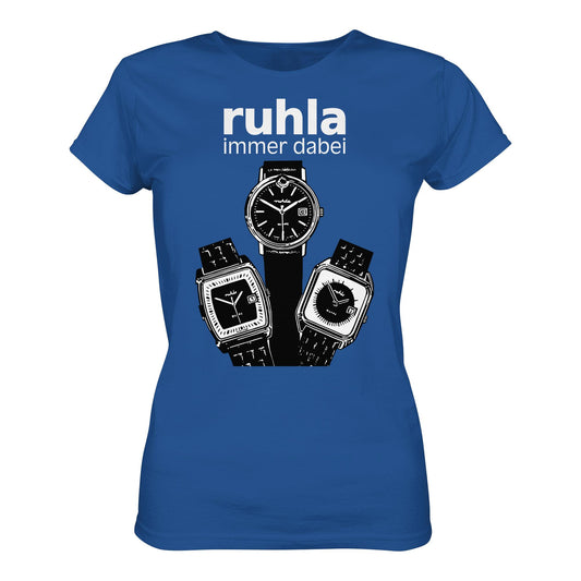 DDR Ostalgie Shirt Mädels • VEB UHRENWERT RUHLA (ORIGINAL PLAKAT)