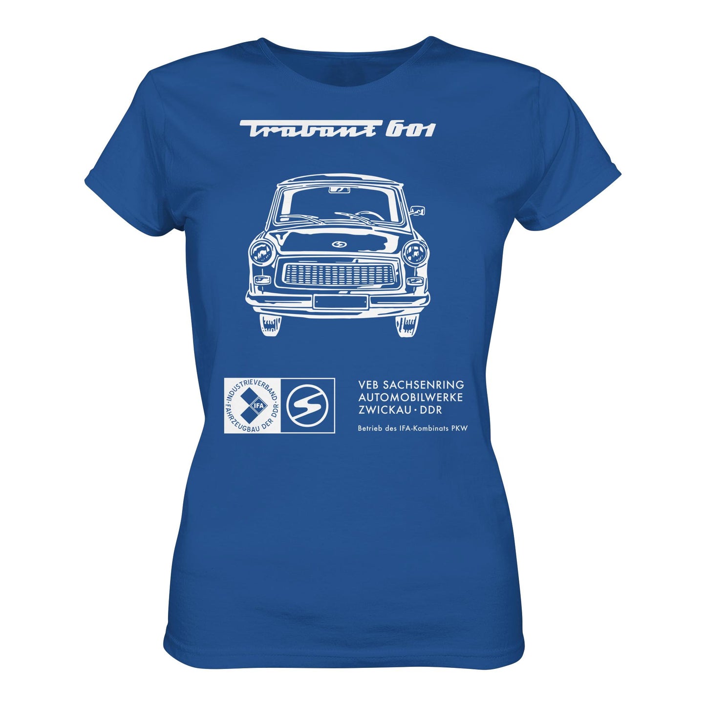 DDR Ostalgie Shirt Mädels • TRABANT 601 (ORIGINAL TITEL BETRIEBSANLEITUNG)