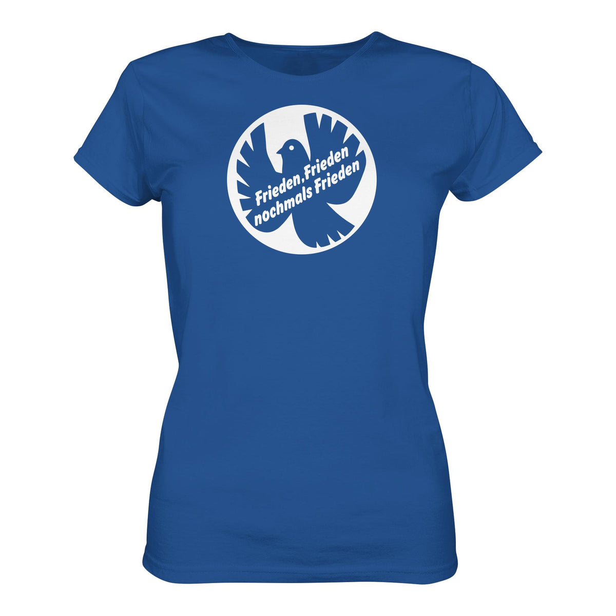 DDR Ostalgie Shirt Mädels • FRIEDEN, FRIEDEN NOCHMALS FRIEDEN (ORIGINAL BANNER)