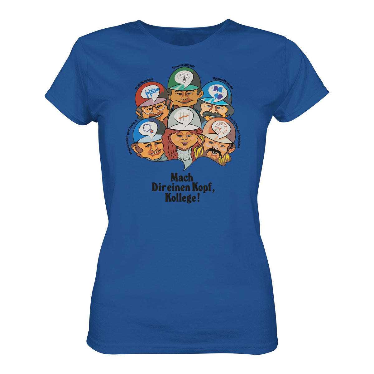 DDR Ostalgie Shirt Mädels • MACH DIR EINEN KOPF, KOLLEGE