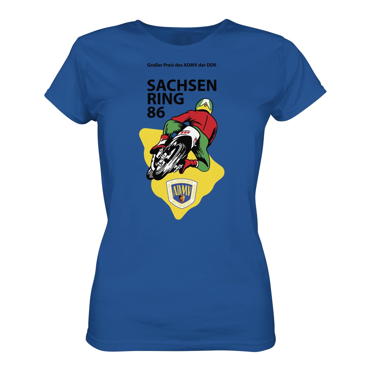 DDR Ostalgie Shirt Mädels • GROSSER PREIS DER DDR - SACHSENRING 1986