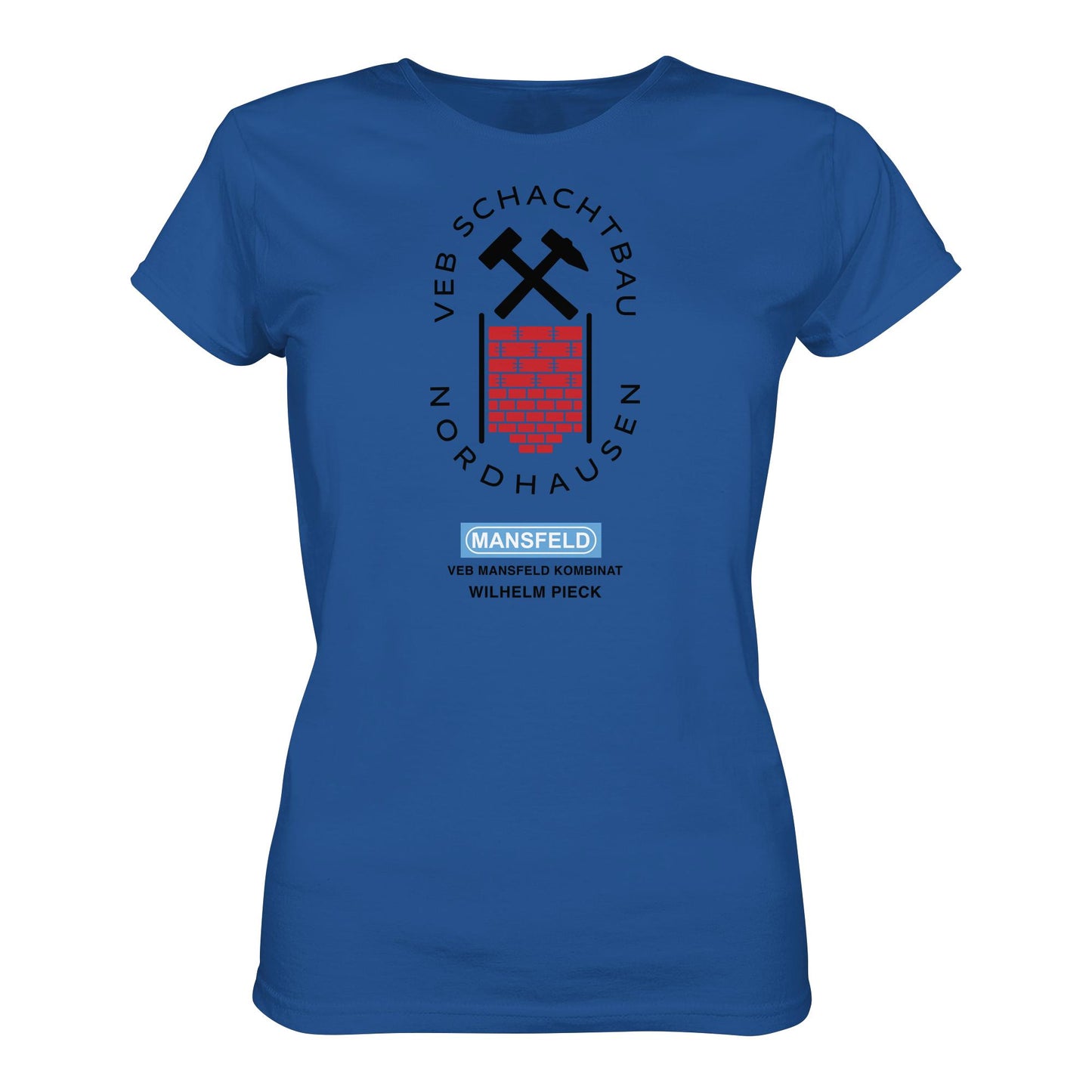 DDR Ostalgie Shirt Mädels • VEB SCHACHTBAU NORDHAUSEN - VEB MANSFELD KOMBINAT
