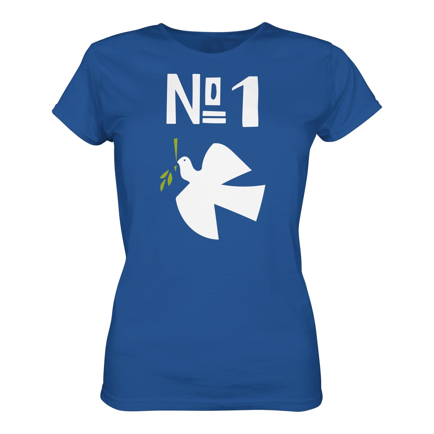 DDR Ostalgie Shirt Mädels • NO. 1 PRIORITÄT - FRIEDEN! (ORIGINAL PLAKAT)