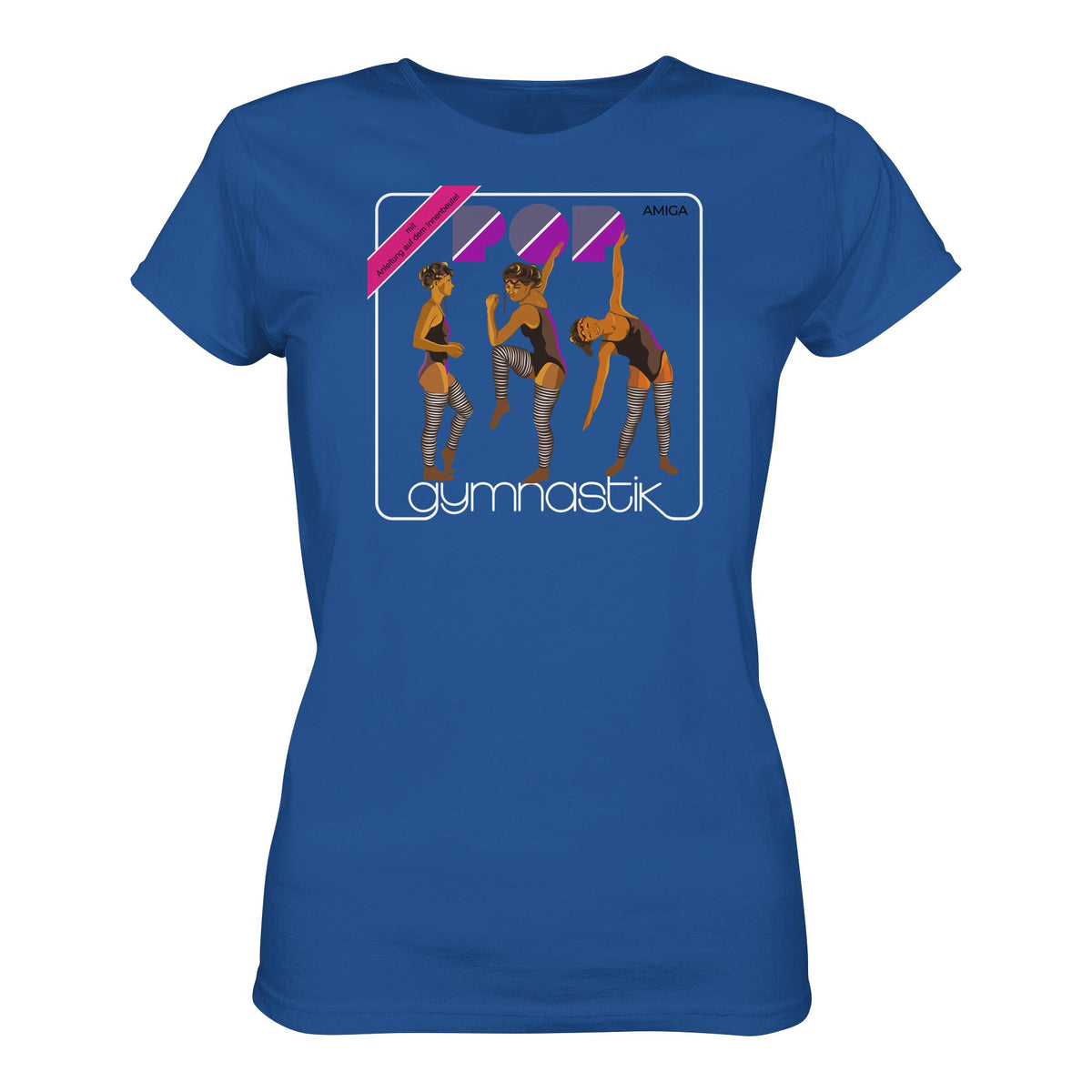 DDR Ostalgie Shirt Mädels • AMIGA POP-GYMNASTIK (ORIGINAL PLATTENCOVER)