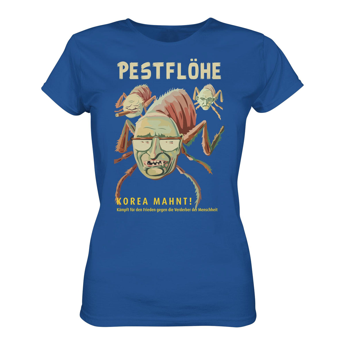 DDR Ostalgie Shirt Mädels • NATO-PESTFLÖHE - KOREA WARNT