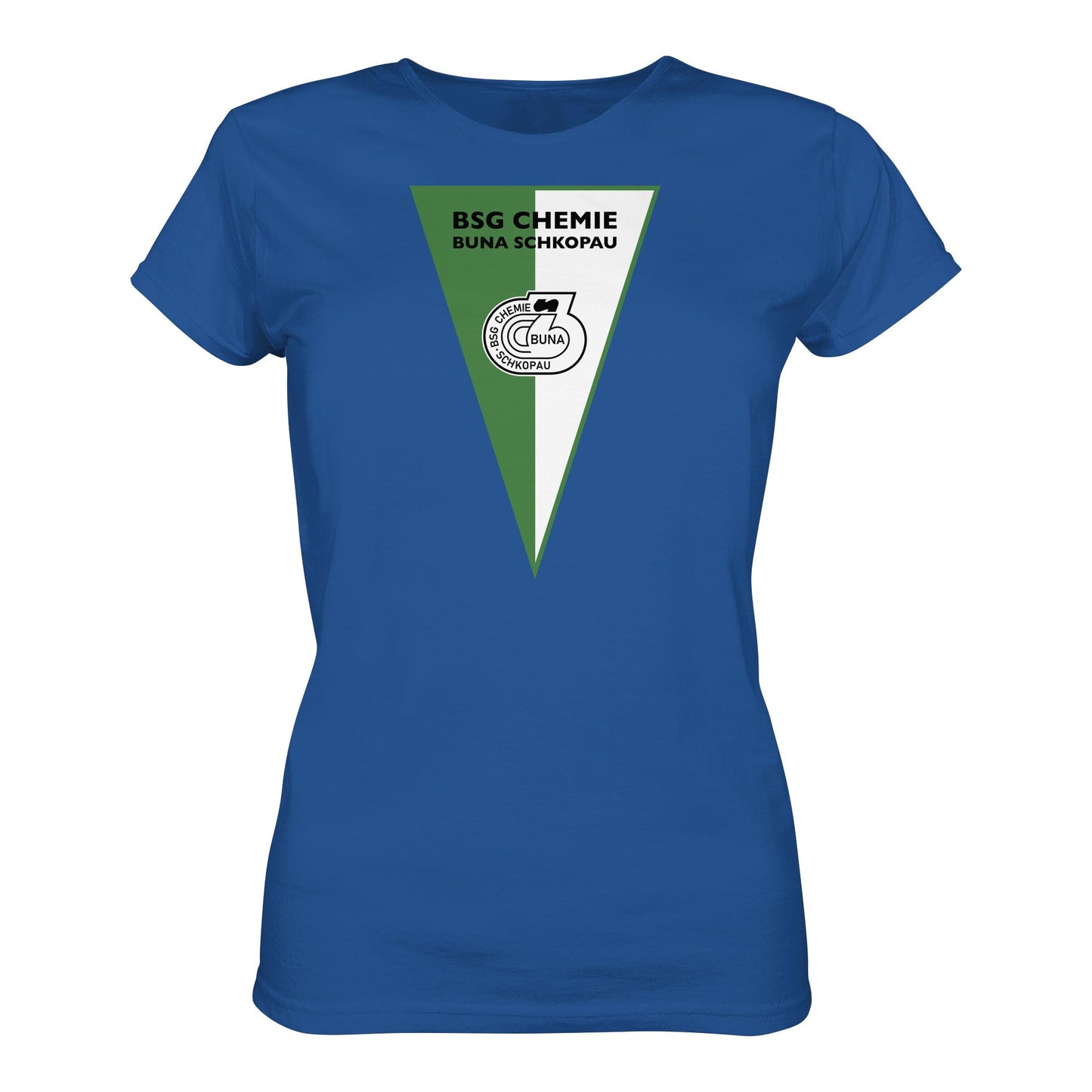 DDR Ostalgie Shirt Mädels • BSG CHEMIE BUNA SCHKOPAU (ORIGINALWIMPEL)