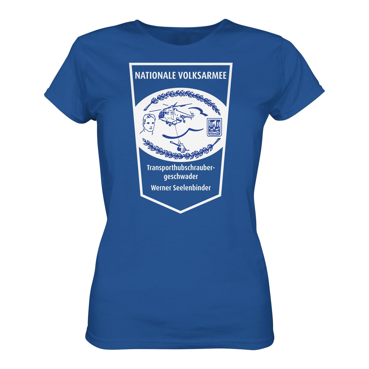 DDR Ostalgie Shirt Mädels • NVA - TRANSPORTHUBSCHRAUBERGESCHWADER WERNER SEELENBINDER