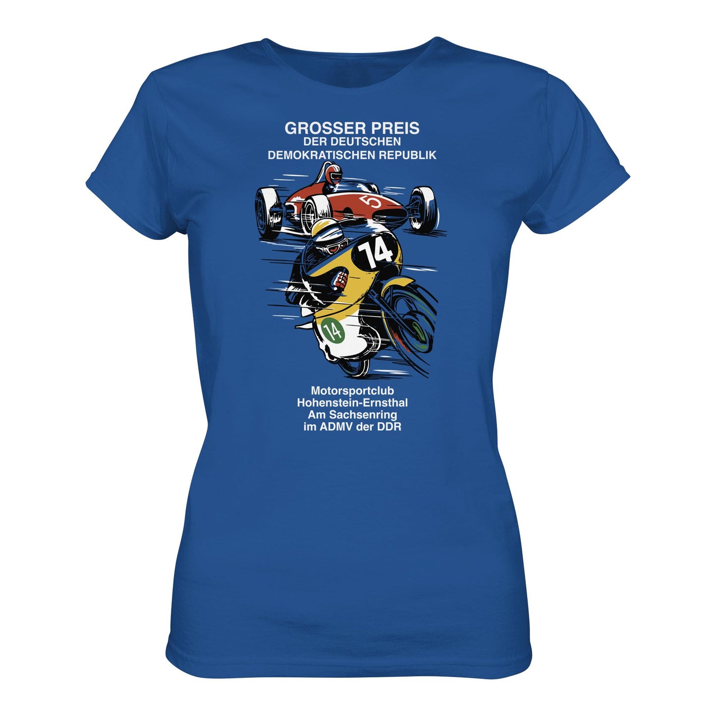 DDR Ostalgie Shirt Mädels • MOTORSPORT HOHENSTEIN-ERNSTHAL - GROSSER PREIS DER DDR