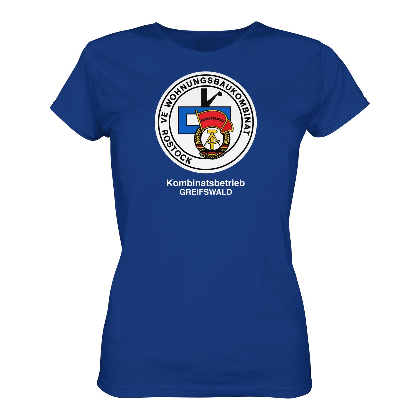 DDR Ostalgie Shirt Mädels • VE WOHNUNGSBAUKOMBINAT ROSTOCK - GREIFSWALD