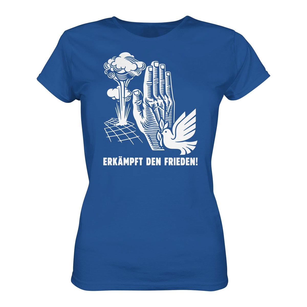 DDR Ostalgie Shirt Mädels • ERKÄMPFT DEN FRIEDEN! (ORIGINAL-PLAKAT)