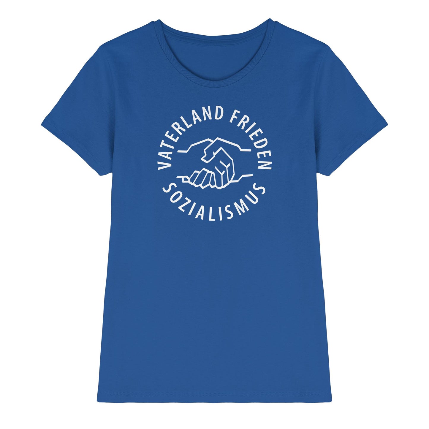 DDR Ostalgie Shirt Mädels • VATERLAND FRIEDEN SOZIALISMUS (DDR LOGO)