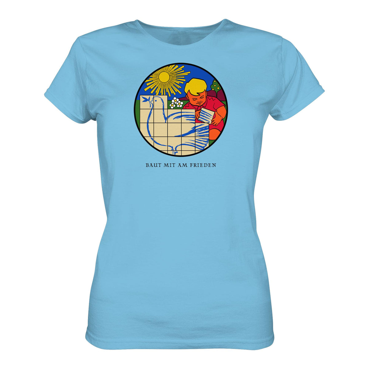 BAUT MIT AM FRIEDEN | DDR Ostalgie Shirt Mädels