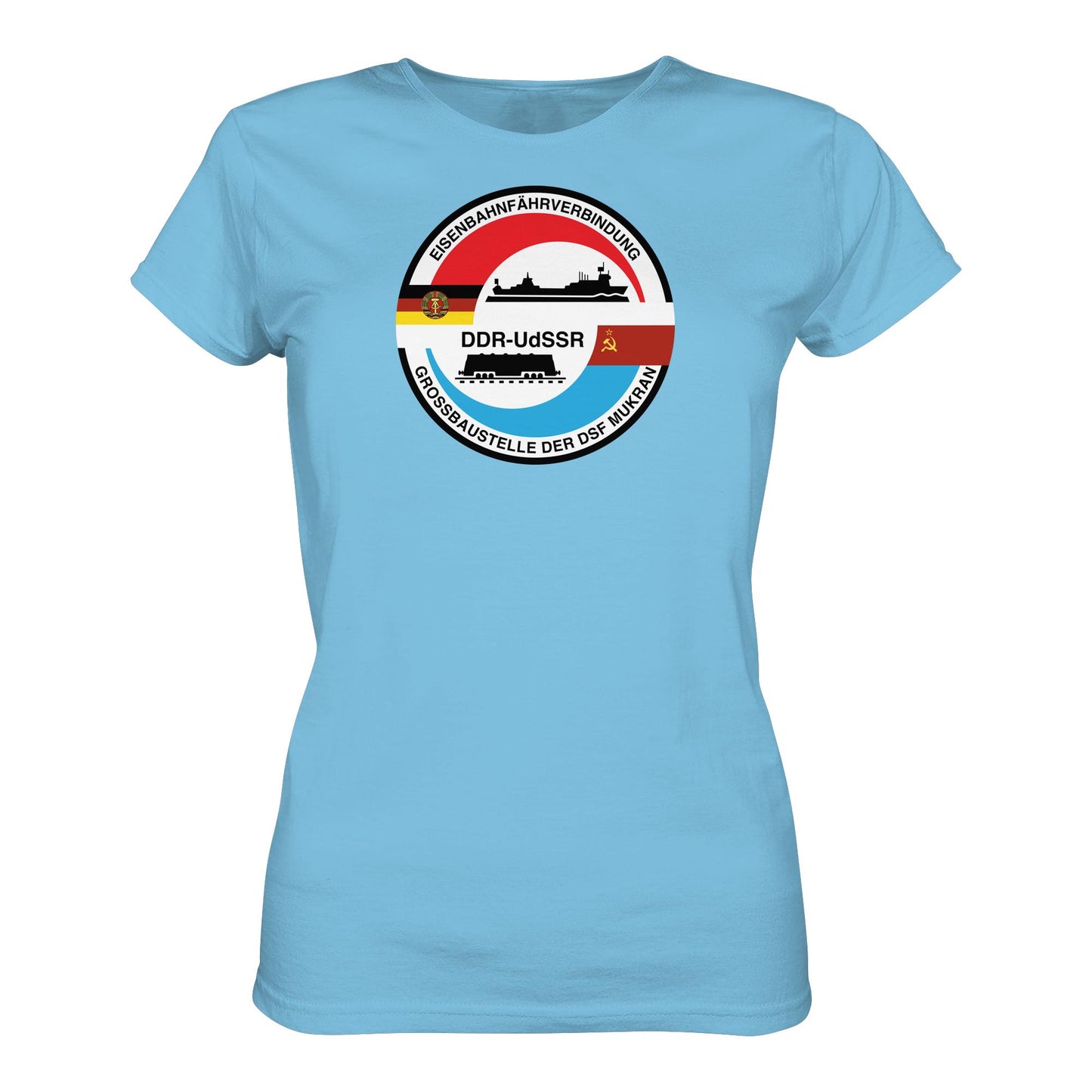 DDR Ostalgie Shirt Mädels • GROSSBAUSTELLE DER DSF MUKRAN