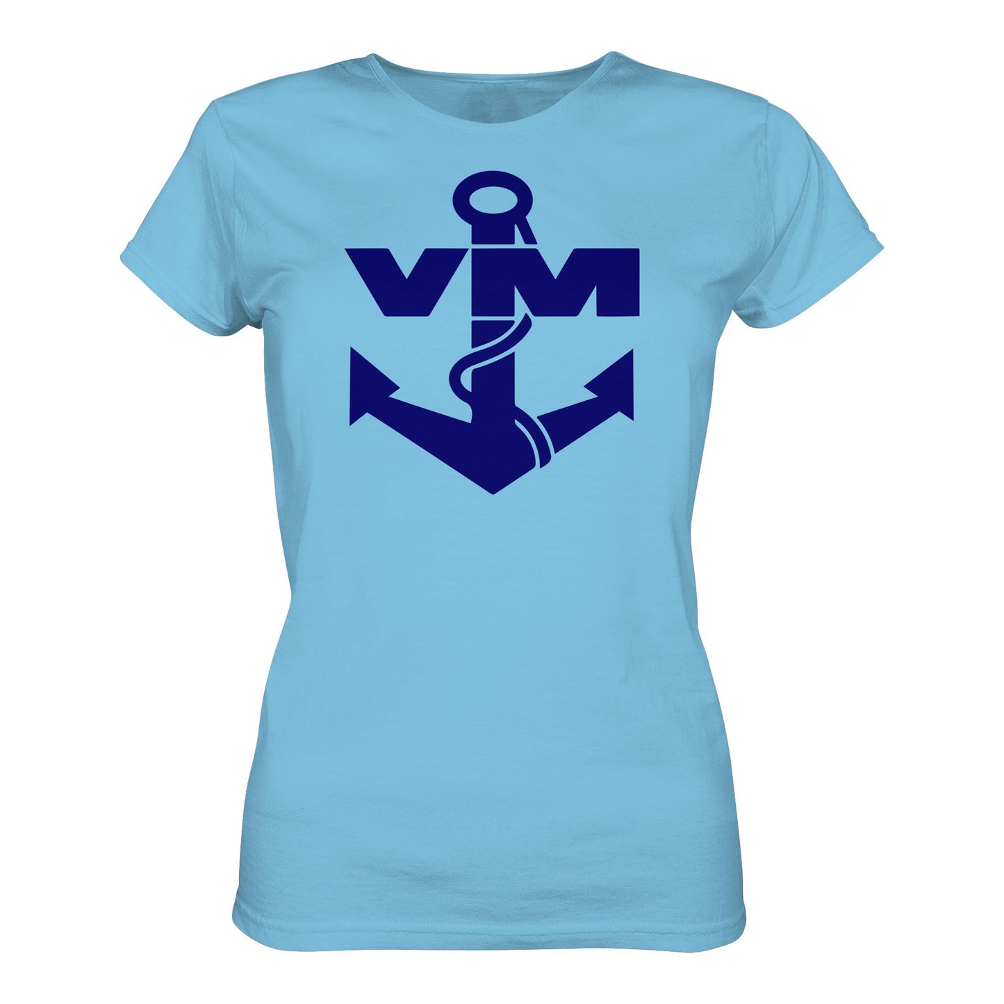 DDR Ostalgie Shirt Mädels • NVA EMBLEM - VOLKSMARINE SEESTREITKRÄFTE - BRUST