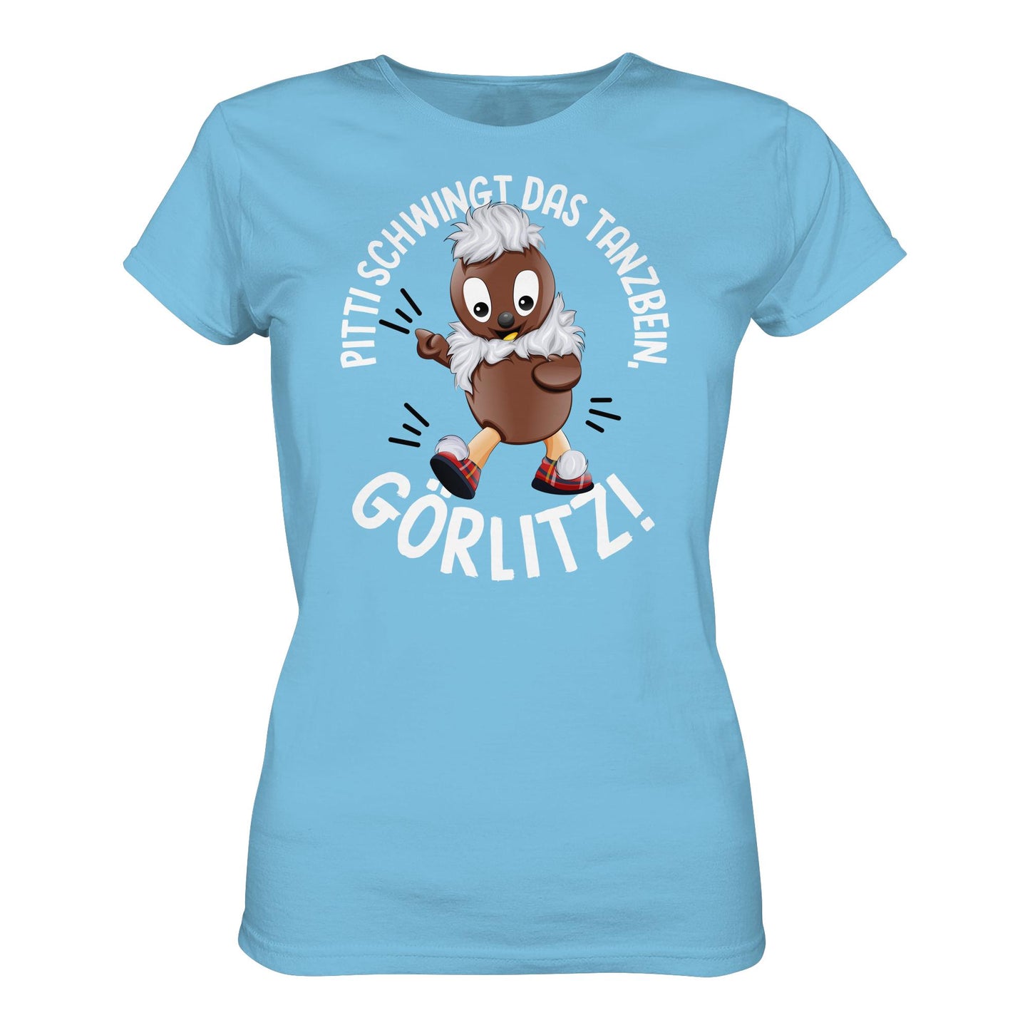 PITTI STADT-NICKI (SHIRT MÄDELS) • PITTI SCHWINGT DAS TANZBEIN, GÖRLITZ!