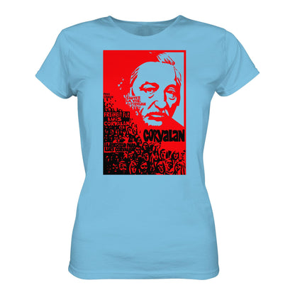 DDR Ostalgie Shirt Mädels • FREIHEIT FÜR LUIS CORVALAN (DDR ORIGINAL-PLAKAT)