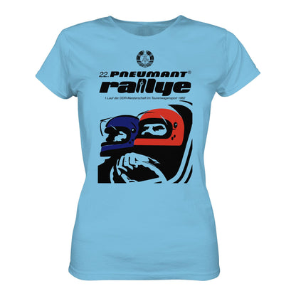 DDR Ostalgie Shirt Mädels • 22. PNEUMANT RALLYE 1982 (ORIGINAL DDR-PLAKAT)