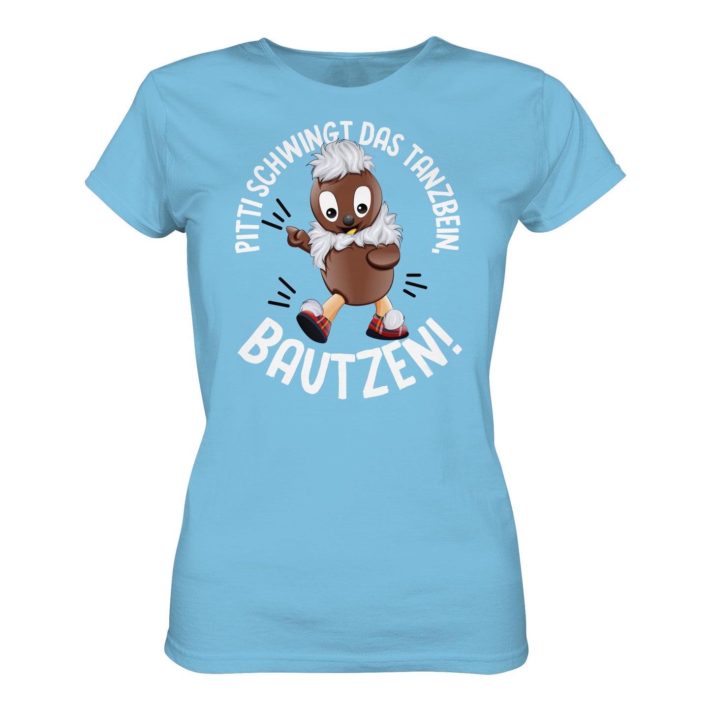 PITTI STADT-NICKI (SHIRT MÄDELS) • PITTI SCHWINGT DAS TANZBEIN, BAUTZEN!
