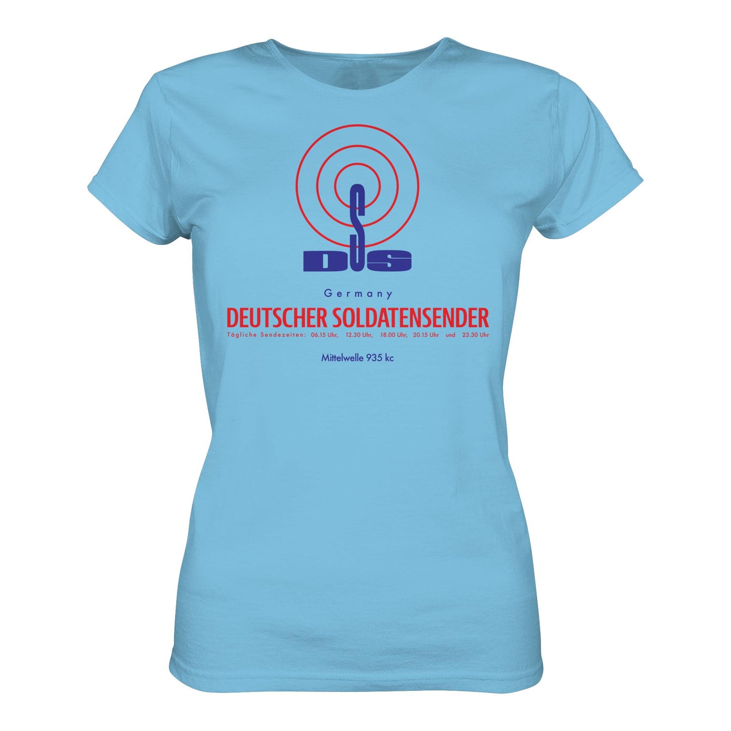 DDR Ostalgie Shirt Mädels • DEUTSCHER SOLDATENSENDER BERLIN