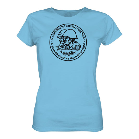DDR Ostalgie Shirt Mädels • KLASSENBRÜDER SIND WAFFENBRÜDER (NVA)