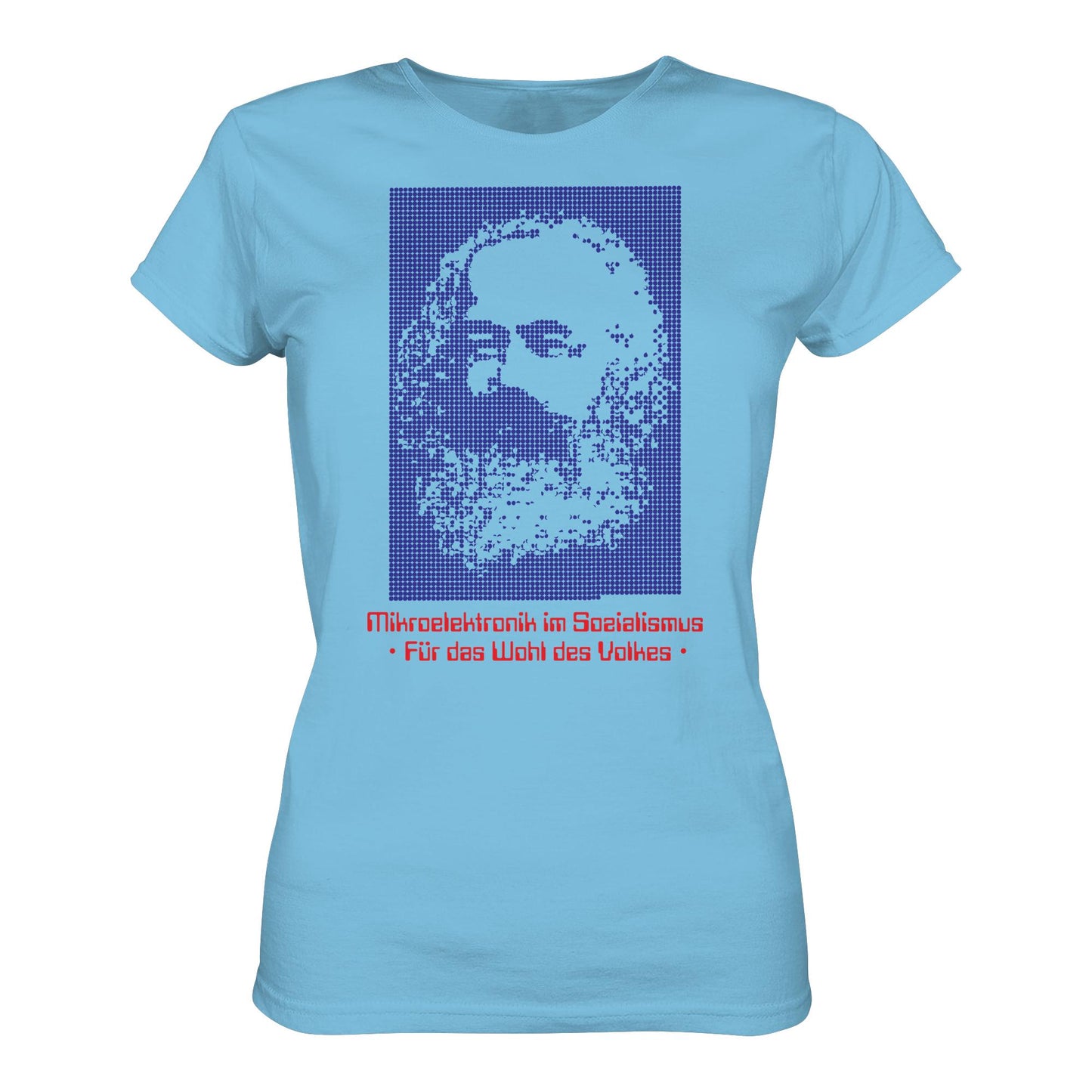DDR Ostalgie Shirt Mädels • DDR MIKROELEKTRONIK FÜR DAS WOHL DES VOLKES (ORIGINAL POSTER)