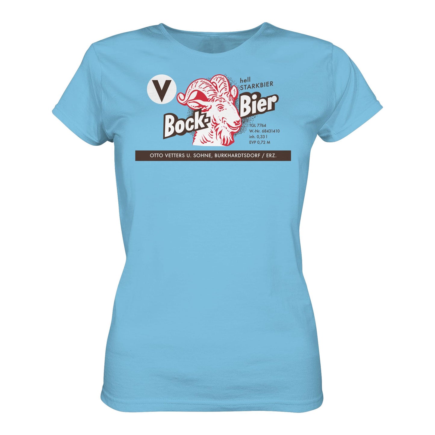 DDR Ostalgie Shirt Mädels • BOCKBIER - OTTO VETTERS ERZGEBIRGE