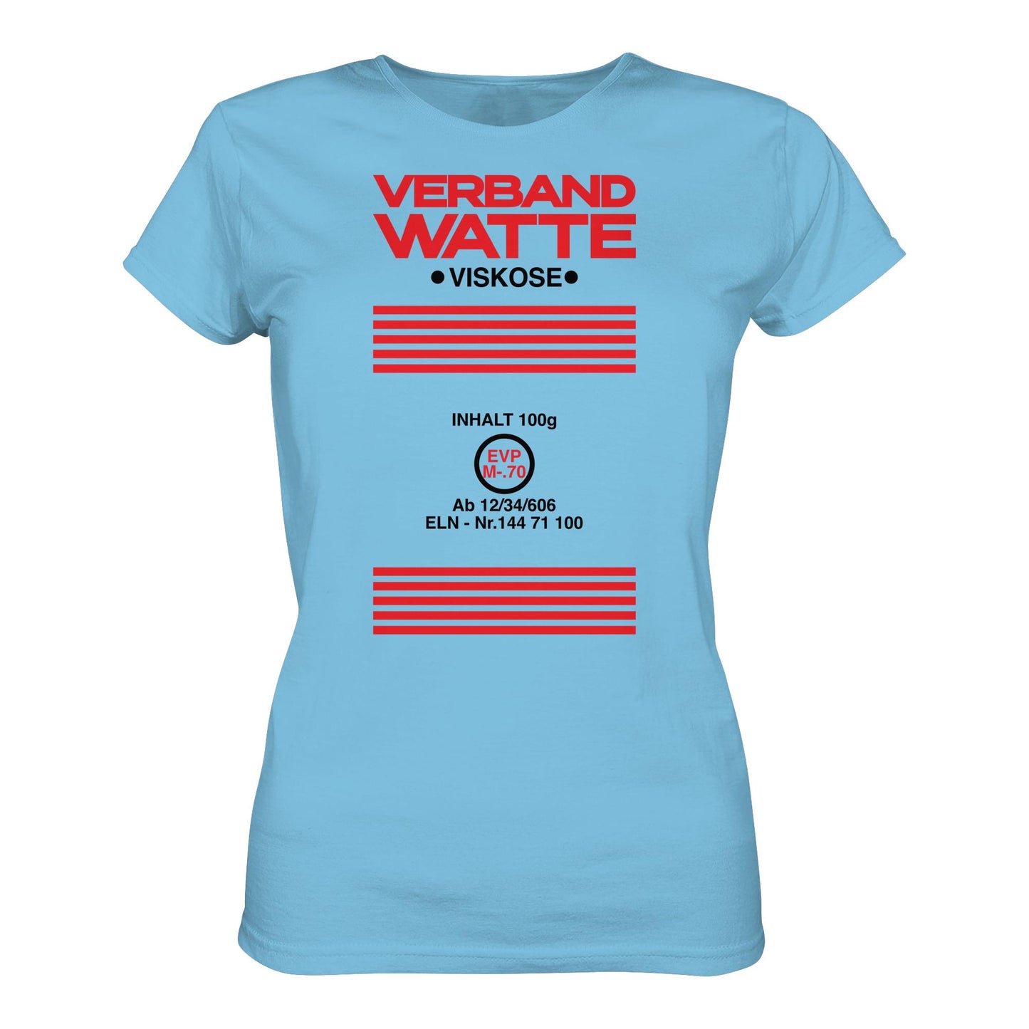 DDR Ostalgie Shirt Mädels • VERBAND WATTE VISKOSE