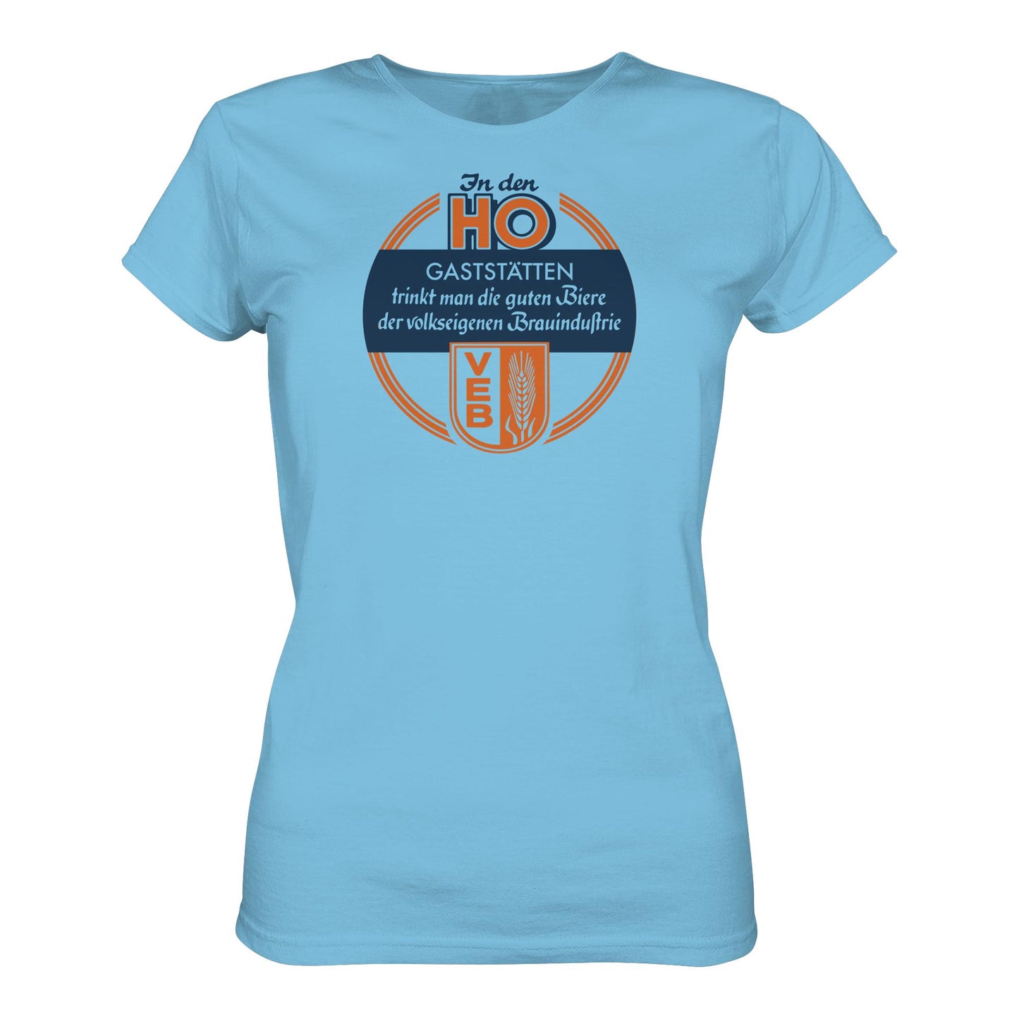 DDR Ostalgie Shirt Mädels • HO - VOLKSEIGENE BRAUINDUSTRIE