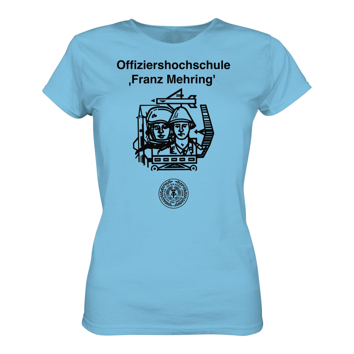 DDR Ostalgie Shirt Mädels • NVA - OFFIZIERSHOCHSCHULE FRANZ MEHRING