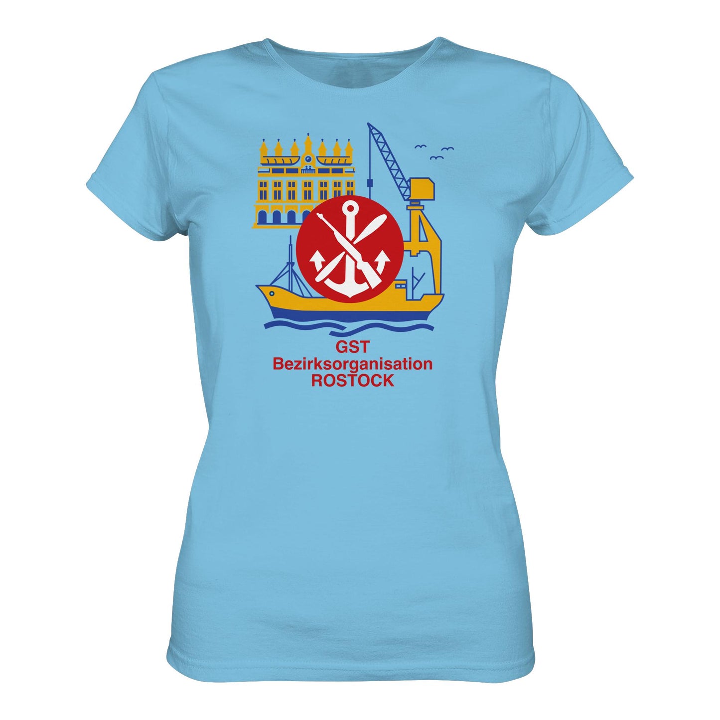 DDR Ostalgie Shirt Mädels • GST ROSTOCK