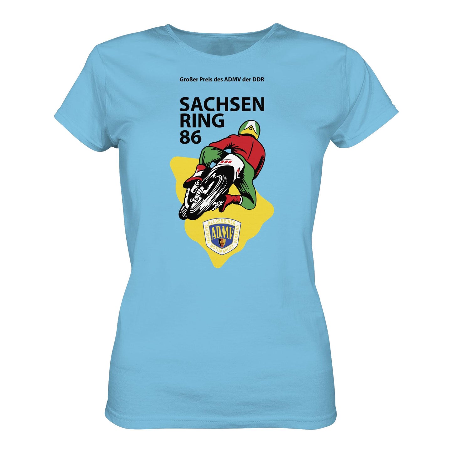 DDR Ostalgie Shirt Mädels • GROSSER PREIS DER DDR - SACHSENRING 1986