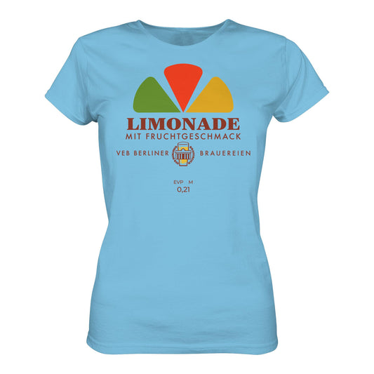 DDR Ostalgie Shirt Mädels • VEB BERLINER BRAUEREIEN - LIMONADE
