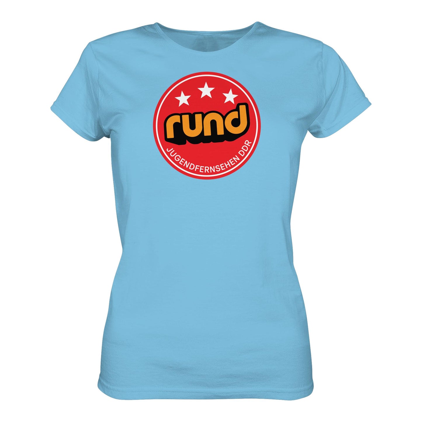 DDR Ostalgie Shirt Mädels • RUND - JUGENDFERNSEHEN DDR