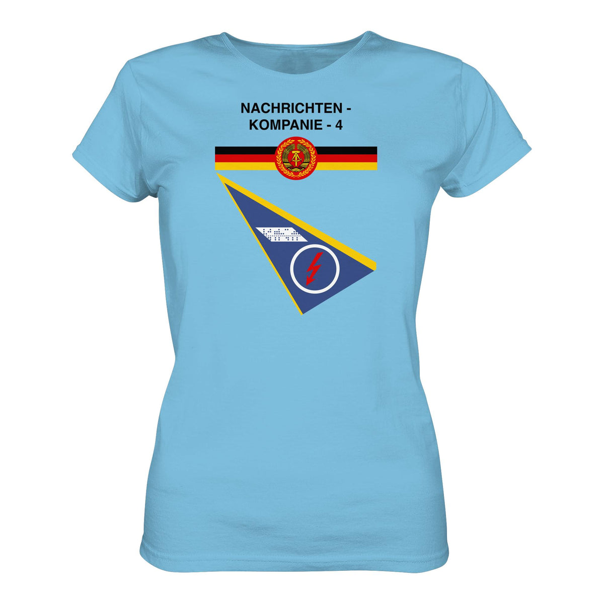 DDR Ostalgie Shirt Mädels • NVA - NACHRICHTENKOMPANIE 4