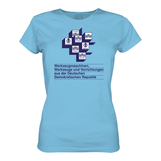 DDR Ostalgie Shirt Mädels • WMW WERKZEUGMASCHINEN DER DDR