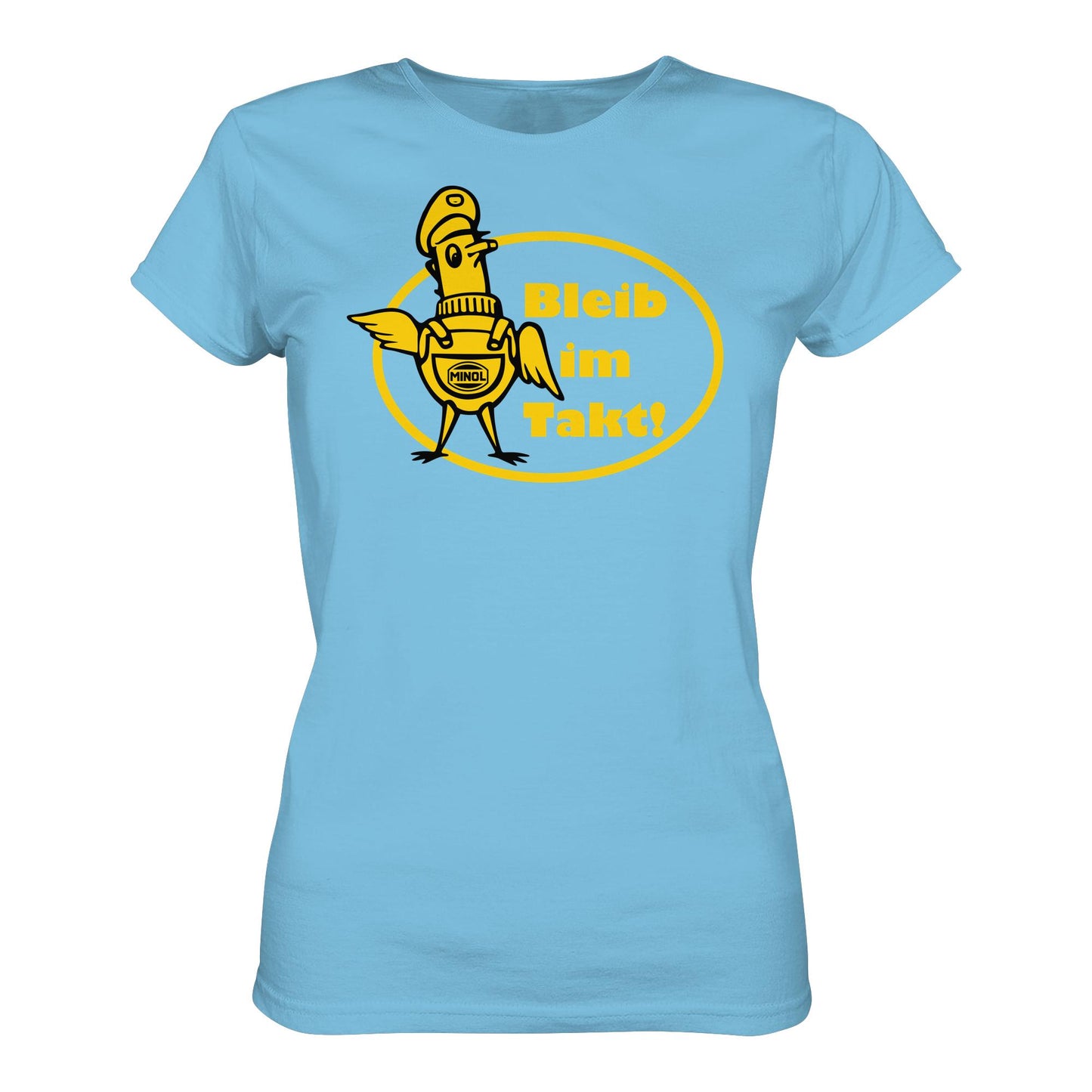 DDR Ostalgie Shirt Mädels • MINOL - BLEIB IM TAKT