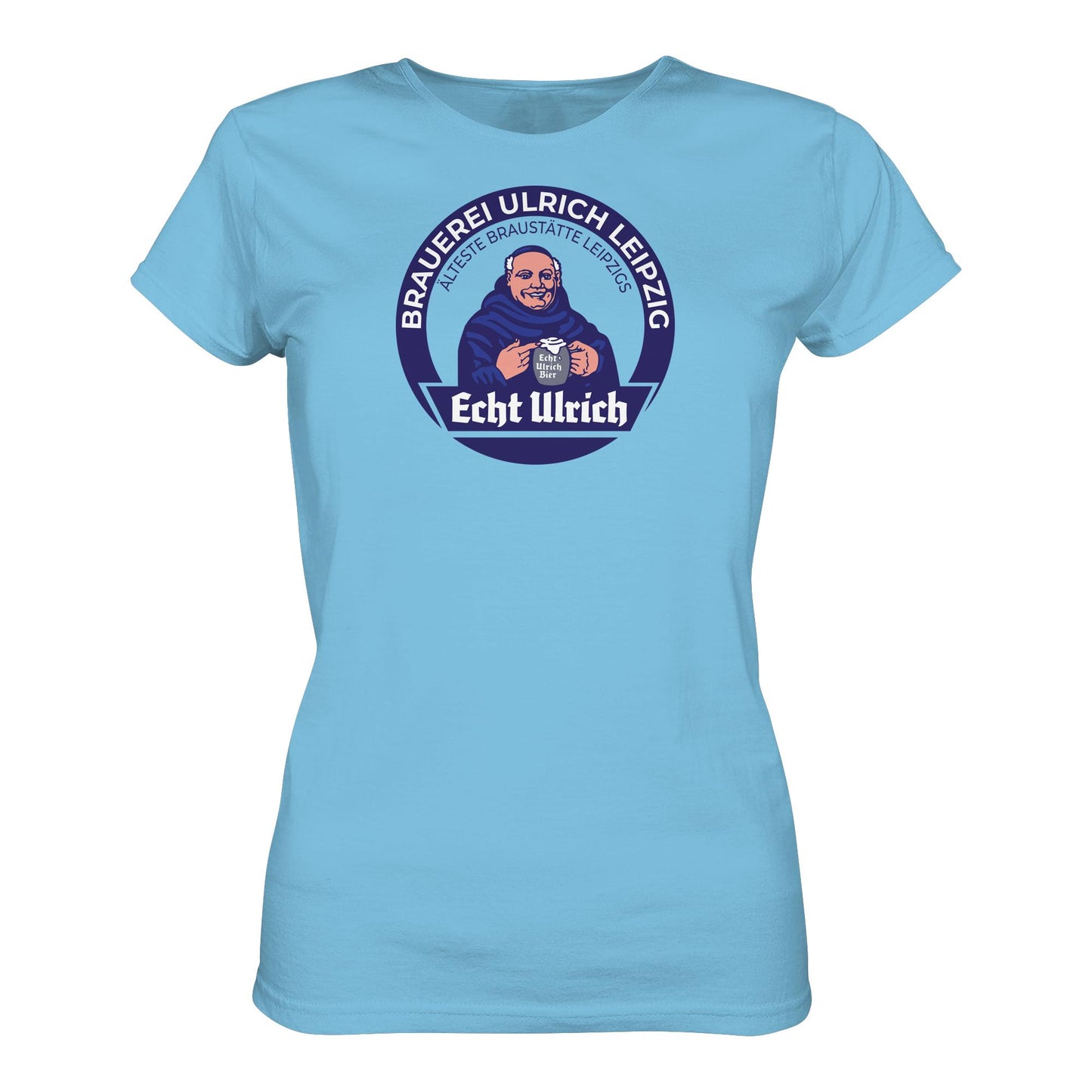 DDR Ostalgie Shirt Mädels • ECHT ULRICH BIER LEIPZIG (ORIGINAL BIERDECKEL)