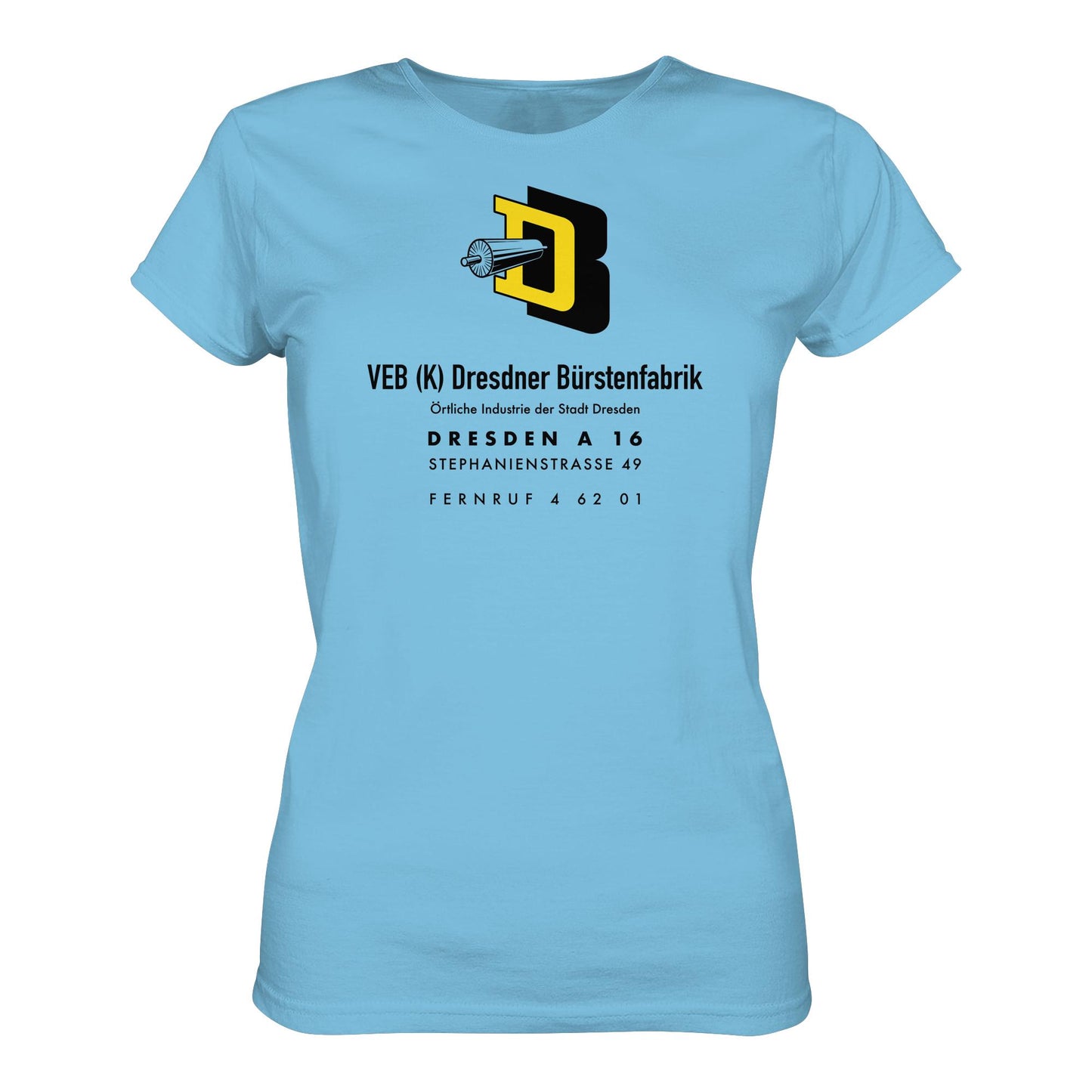 DDR Ostalgie Shirt Mädels • VEB DRESDNER BÜRSTENFABRIK