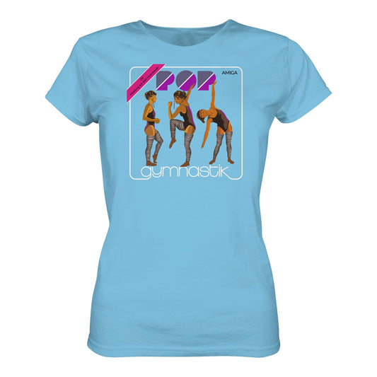 DDR Ostalgie Shirt Mädels • AMIGA POP-GYMNASTIK (ORIGINAL PLATTENCOVER)
