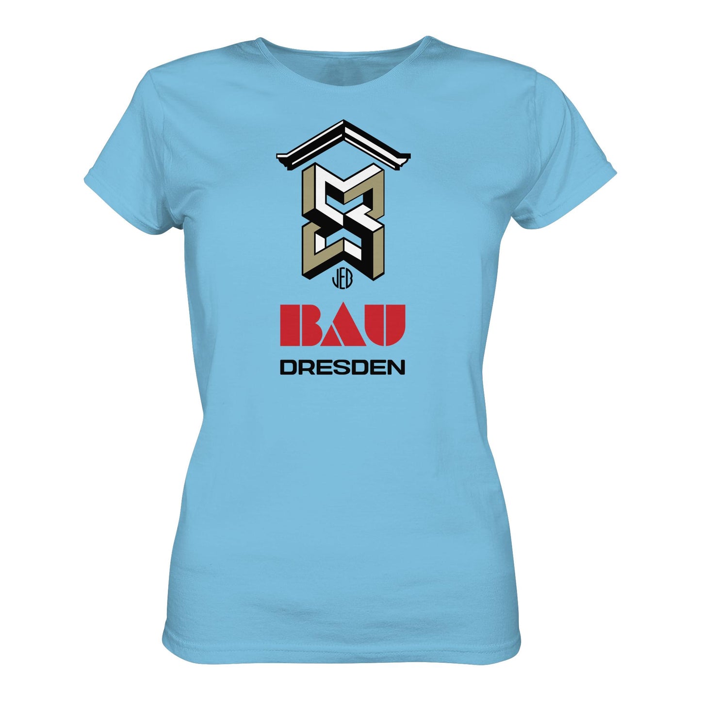 DDR Ostalgie Shirt Mädels • VEB BAU DRESDEN
