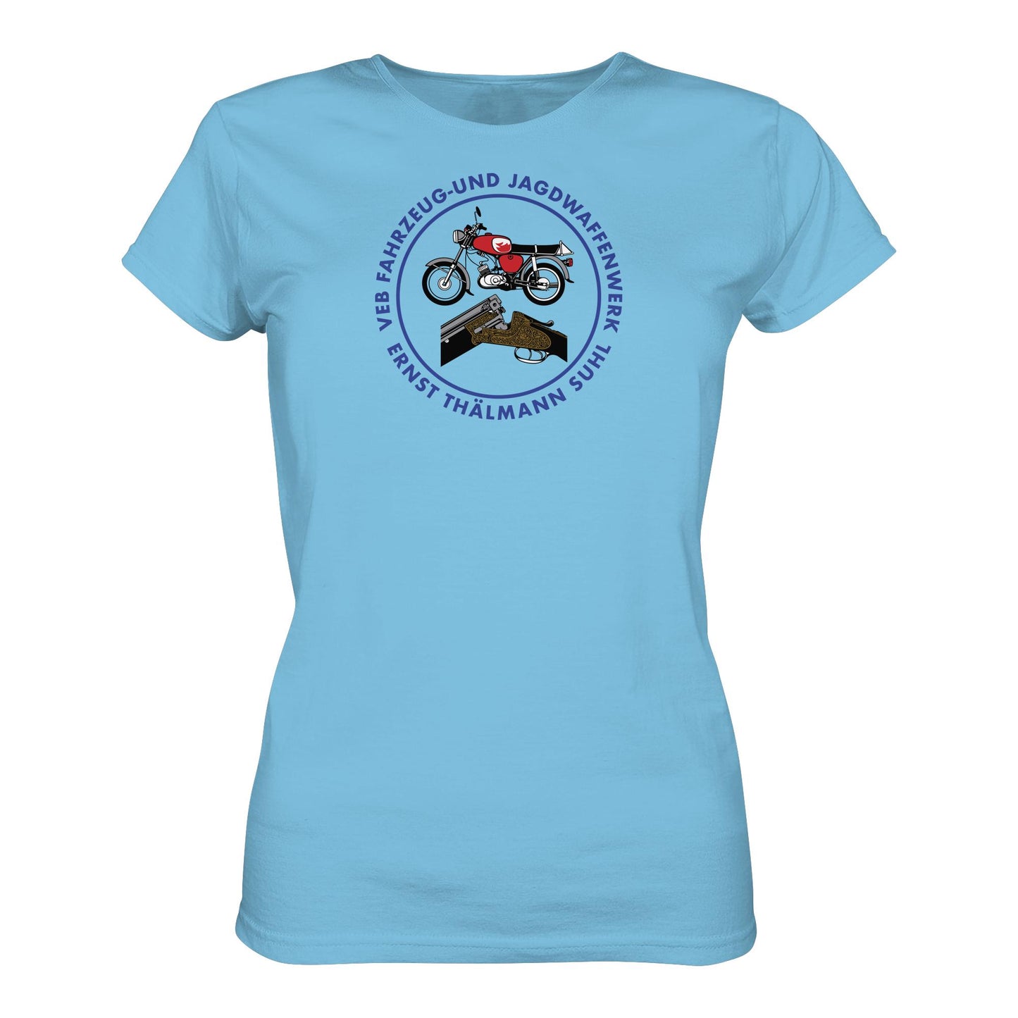 DDR Ostalgie Shirt Mädels • VEB SUHL ERNST-THÄLMANN-WERK (LOGO 1980ER)