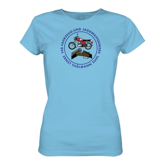 DDR Ostalgie Shirt Mädels • VEB SUHL ERNST-THÄLMANN-WERK (LOGO 1980ER)